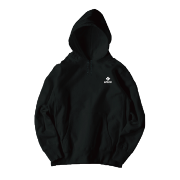 ドロップショルダーパーカー BLK・ASH