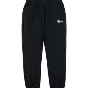 シリコンラバーロゴパンツ　BLK