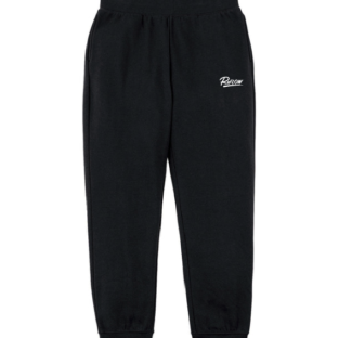 シリコンラバーロゴパンツ　BLK