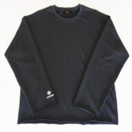 カットオフスウェットシャツ　Black/light gray
